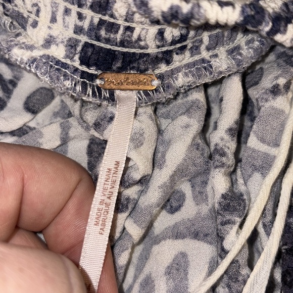 Free People Beach Day Halter Mini Dress medium - Picture 6 of 7